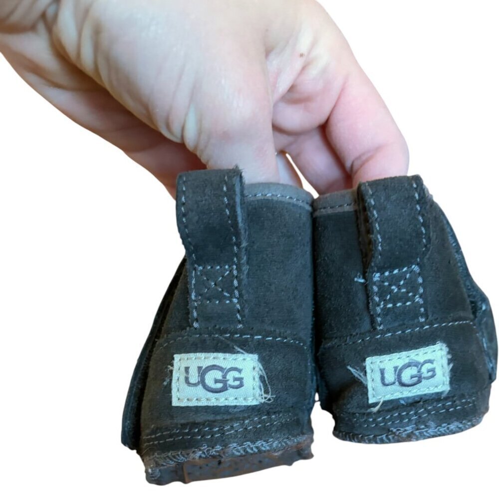 UGG Baby Neumel Boot - Charcoal Size 4/5 12-18 months - Picture 4 of 8